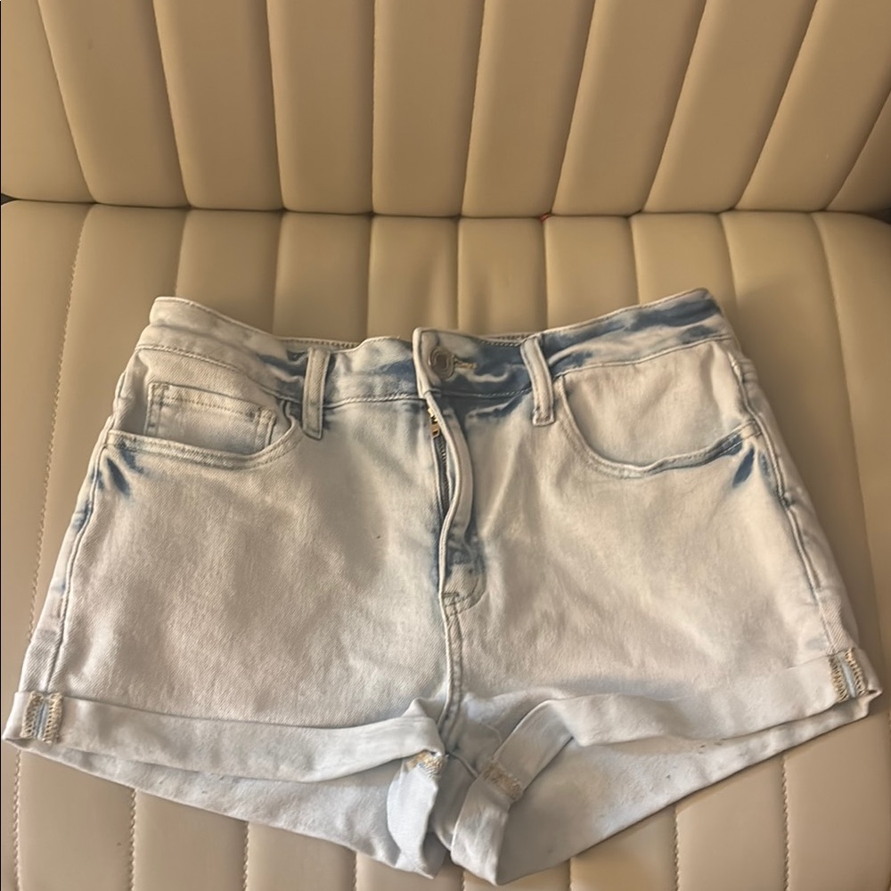 SO Women's Faded Blue Jean Shorts